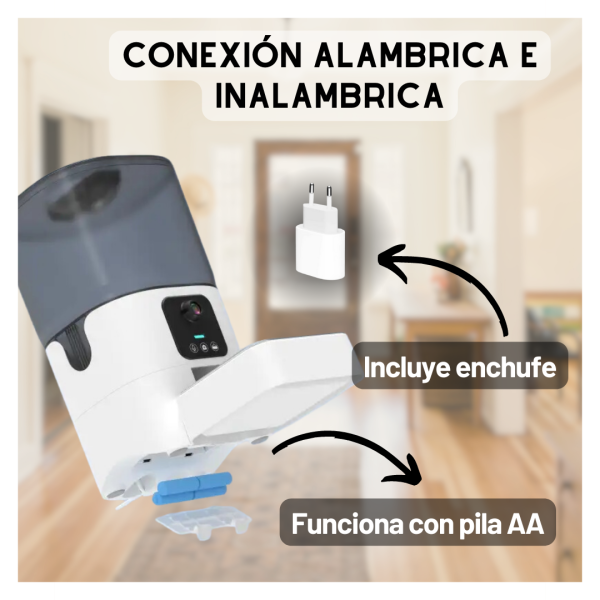 Dispensador Alimento mascota con cámara - Imagen 5